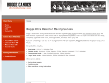 Tablet Screenshot of buggecanoe.com